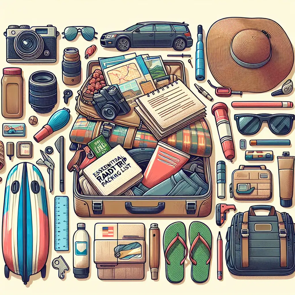 Essential Road Trip Packing List: Your Guide to a Comfortable and Safe Journey
